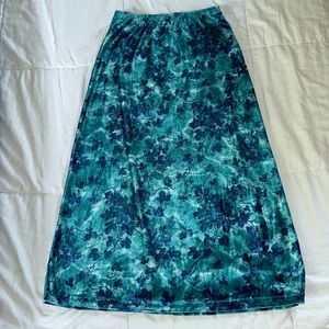 90’s velvet skirt